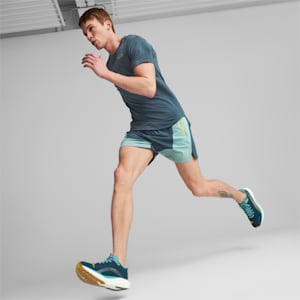 Shorts de course tissés 5 po PUMA x First Mile Homme, Dark Night-Adriatic, extralarge